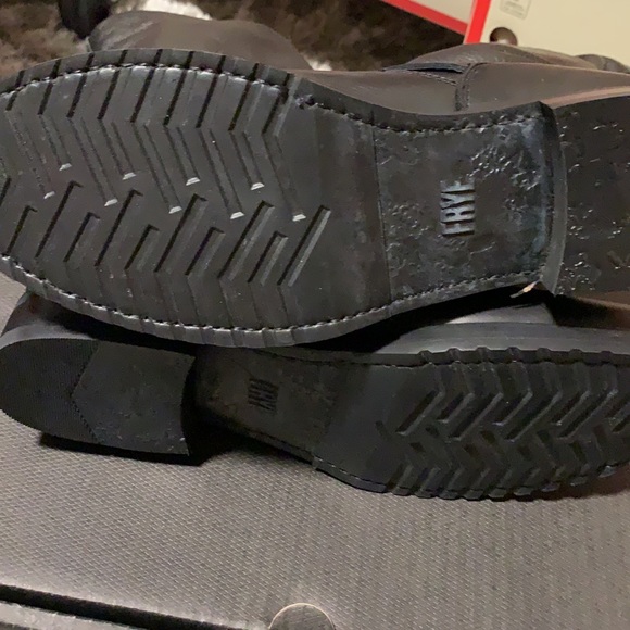 NEW- FRYE Leather Motto Boots ♥️❤️ - Picture 4 of 9